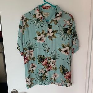Blue Hawaiian shirt